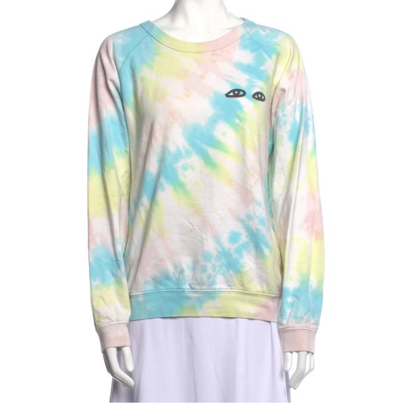 Clare V Tie Dye Sweatshirt Size Large - Picture 2 of 4